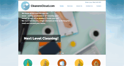 Desktop Screenshot of cleanerscloud.com