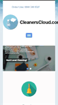 Mobile Screenshot of cleanerscloud.com
